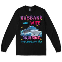 Black husband and wife cruising partners for life Long Sleeve Tee - JahusDesignShop