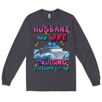 Smoke husband and wife cruising partners for life Long Sleeve Tee - JahusDesignShop
