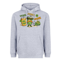 Heather Grey deink drank drunk st. patrick's day Heavyweight Hoodie - MaliasSmallBusiness