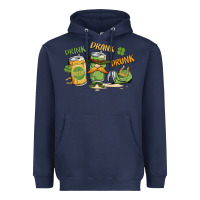 Navy deink drank drunk st. patrick's day Heavyweight Hoodie - MaliasSmallBusiness