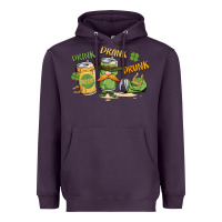 Plum deink drank drunk st. patrick's day Heavyweight Hoodie - MaliasSmallBusiness