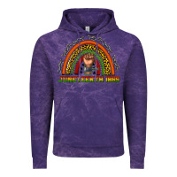 Cloud Purple juneteenth 1865 rainbow Vintage Hoodie - texasbilliewilder