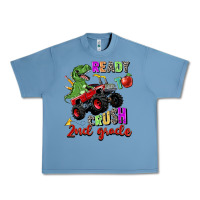 Pebble Blue ready to crush 2nd grade Urban Heavy Tee - Zillion Design Studio