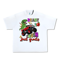 White ready to crush 2nd grade Urban Heavy Tee - Zillion Design Studio