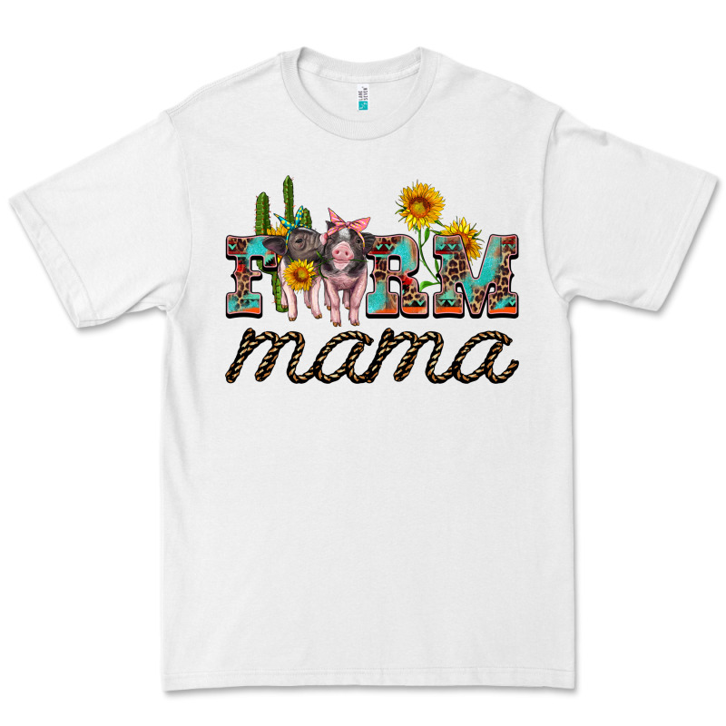 Farm Mama With Baby Pigs Premium Tee by Artiststas | Teevron