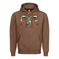 Chestnut thunderbird Zipper Hoodie - JahusDesignShop