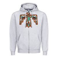 Heather Grey thunderbird Zipper Hoodie - JahusDesignShop