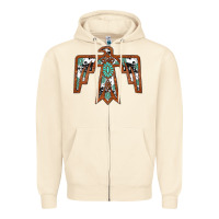 Sandshell thunderbird Zipper Hoodie - JahusDesignShop