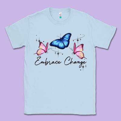 Embrace Change Classic Tee Designed By Jahusdesignshop