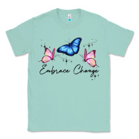 Seafoam embrace change Classic Tee - JahusDesignShop