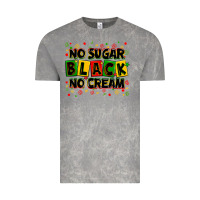 Cloud Rock no sugar no cream black Vintage Tee - Zillion Design Studio