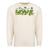 Sandshell st patricks love nurse Premium Sweatshirt - MaliasSmallBusiness