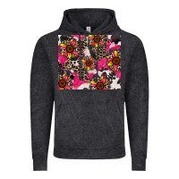 Vintage Arctic sunflower cowhide Vintage Hoodie - Zillion Design Studio