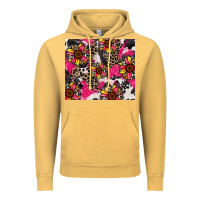 Vintage Mustard sunflower cowhide Vintage Hoodie - Zillion Design Studio