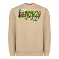 Mushroom st patricks day lucky nurse Heavyweight Sweatshirt - RanaPortraitStore