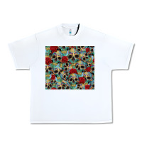 Sugar Skulls Roses Tumbler 3 Urban Heavy Tee | Teevron
