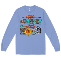 Colony Blue a little country a little hood Long Sleeve Tee - AdoDesignShop