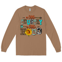 Toasted Coconut a little country a little hood Long Sleeve Tee - AdoDesignShop