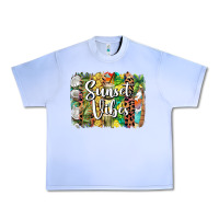 Grape Ice sunset vibes brush stroke Urban Heavy Tee - BarkalooDesign