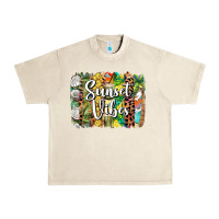 Sandshell sunset vibes brush stroke Urban Heavy Tee - BarkalooDesign