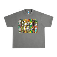 Tornado sunset vibes brush stroke Urban Heavy Tee - BarkalooDesign