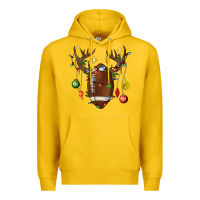 Lemon American Football Horn Christmas Premium Hoodie - BundleAndBundleShop