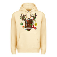 Pina Colada American Football Horn Christmas Premium Hoodie - BundleAndBundleShop