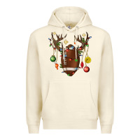 Sandshell American Football Horn Christmas Premium Hoodie - BundleAndBundleShop
