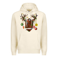 Tofu American Football Horn Christmas Premium Hoodie - BundleAndBundleShop