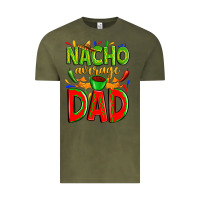 Vintage Olive nacho average dad Vintage Tee - Zillion Design Studio