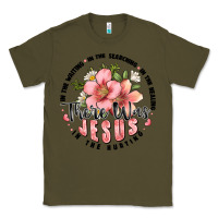 Army Green there was jesus Classic Tee - JahusDesignShop