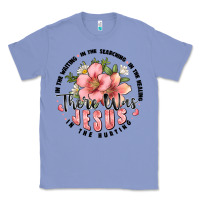 Colony Blue there was jesus Classic Tee - JahusDesignShop
