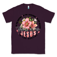 Plum there was jesus Classic Tee - JahusDesignShop