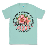 Seafoam there was jesus Classic Tee - JahusDesignShop