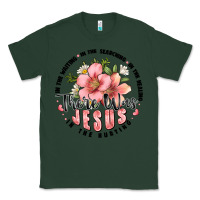 Sports Green there was jesus Classic Tee - JahusDesignShop