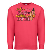 Cardinal just a nail boss building her empire Premium Sweatshirt - MaliasSmallBusiness
