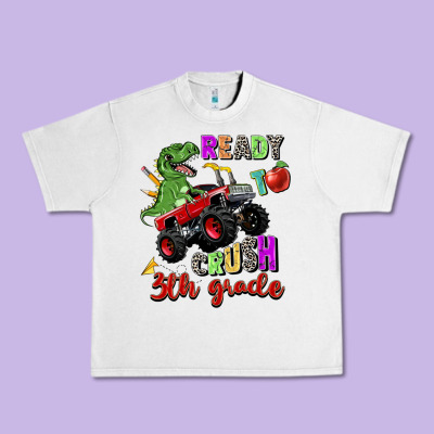 Ready To Crush 3th Grade Urban Heavy Tee Designed By Zillion Design Studio