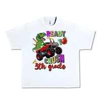 White ready to crush 3th grade Urban Heavy Tee - Zillion Design Studio