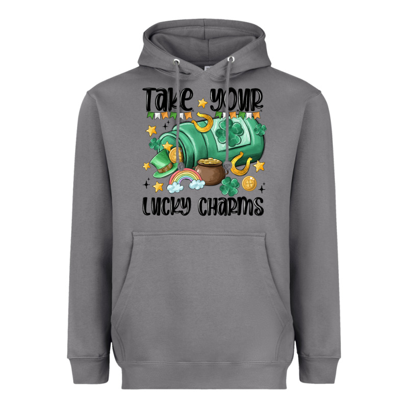 Take Your Lucky Charms Heavyweight Hoodie by MaliasSmallBusiness | Teevron