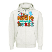 Oatmeal Heather nacho average nurse Zipper Hoodie - AdoDesignShop