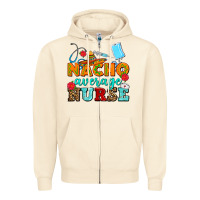 Sandshell nacho average nurse Zipper Hoodie - AdoDesignShop