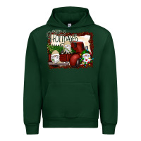 Forest Green happy holidays gnomes Christmas Truck Urban Hoodie - Bettercallsaul