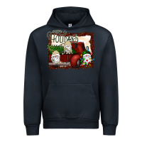 Navy happy holidays gnomes Christmas Truck Urban Hoodie - Bettercallsaul