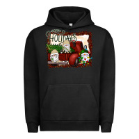 Pigment Black happy holidays gnomes Christmas Truck Urban Hoodie - Bettercallsaul