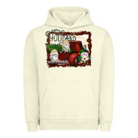 Pigment Pistachio happy holidays gnomes Christmas Truck Urban Hoodie - Bettercallsaul