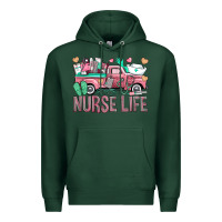 Nurse Life Truck Premium Hoodie | Teevron