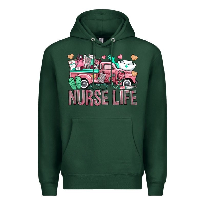 Nurse Life Truck Premium Hoodie by BundleAndBundleShop | Teevron