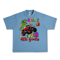 Pebble Blue ready to crush 4th grade Urban Heavy Tee - Zillion Design Studio
