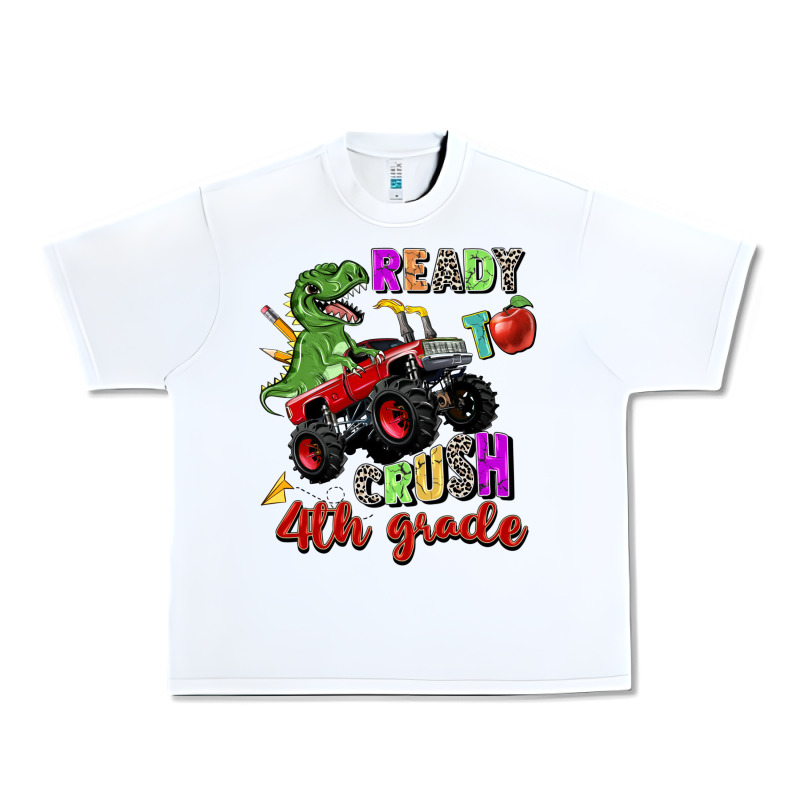 Ready To Crush 4th Grade Urban Heavy Tee by Zillion Design Studio | Teevron