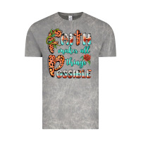 Cloud Rock faith makes all things possible Vintage Tee - BarkalooDesign